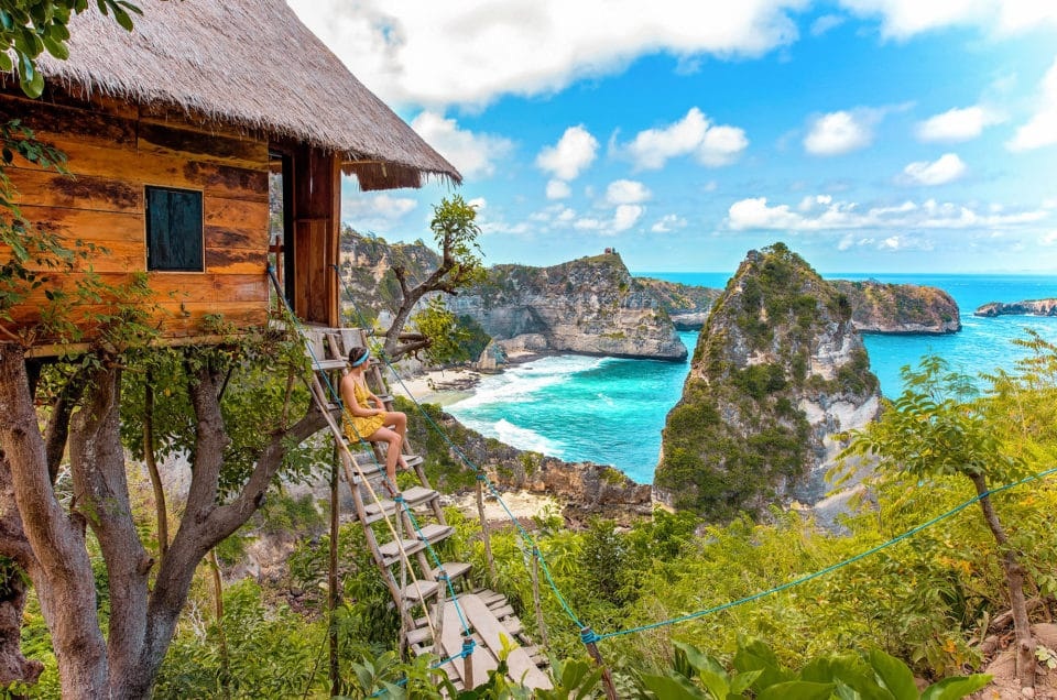  Nusa  Penida  Treehouse  Rumah Pohon Spot Foto Paling 